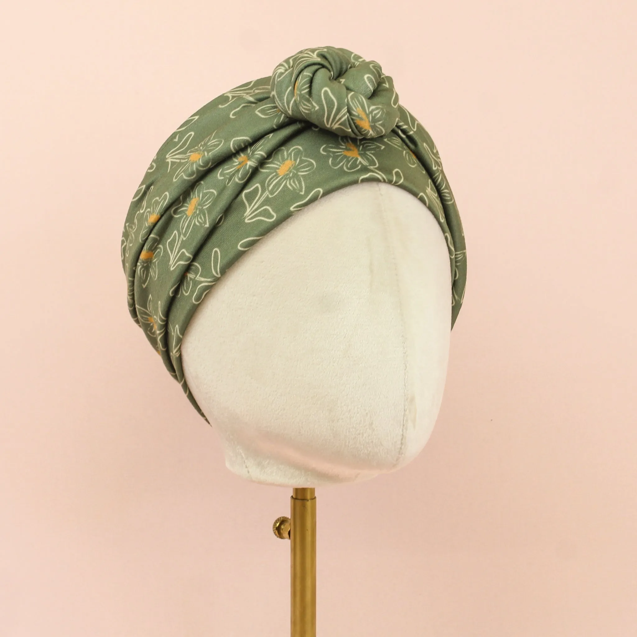 Anais Floral Wrap Headband