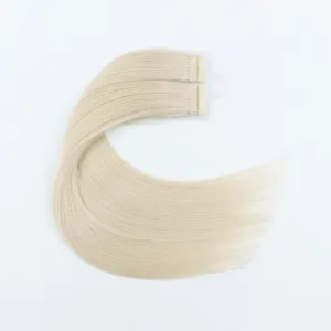 Ash Blonde (#60) Virgin Tape  In Hair Extensions