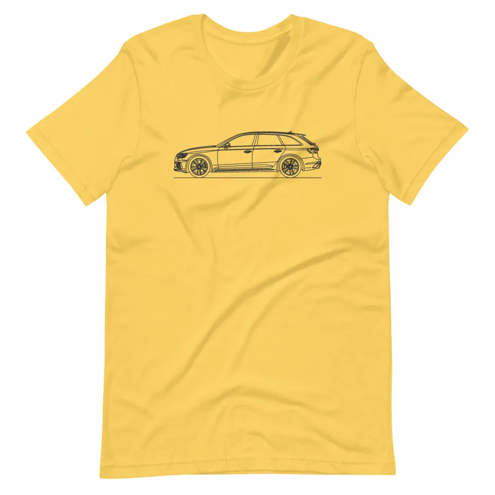 Audi B9 RS4 Avant silhouette T-shirt
