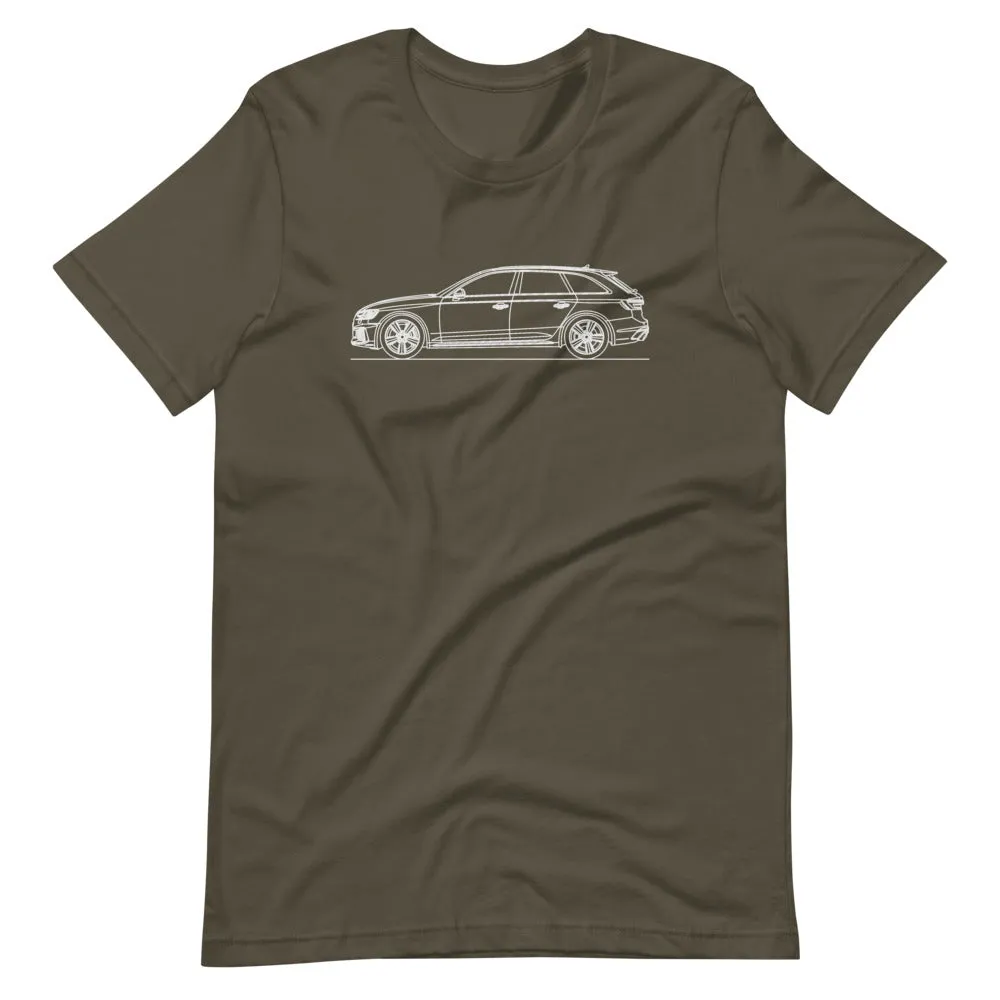 Audi B9 RS4 Avant silhouette T-shirt