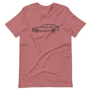 Audi B9 RS4 Avant silhouette T-shirt