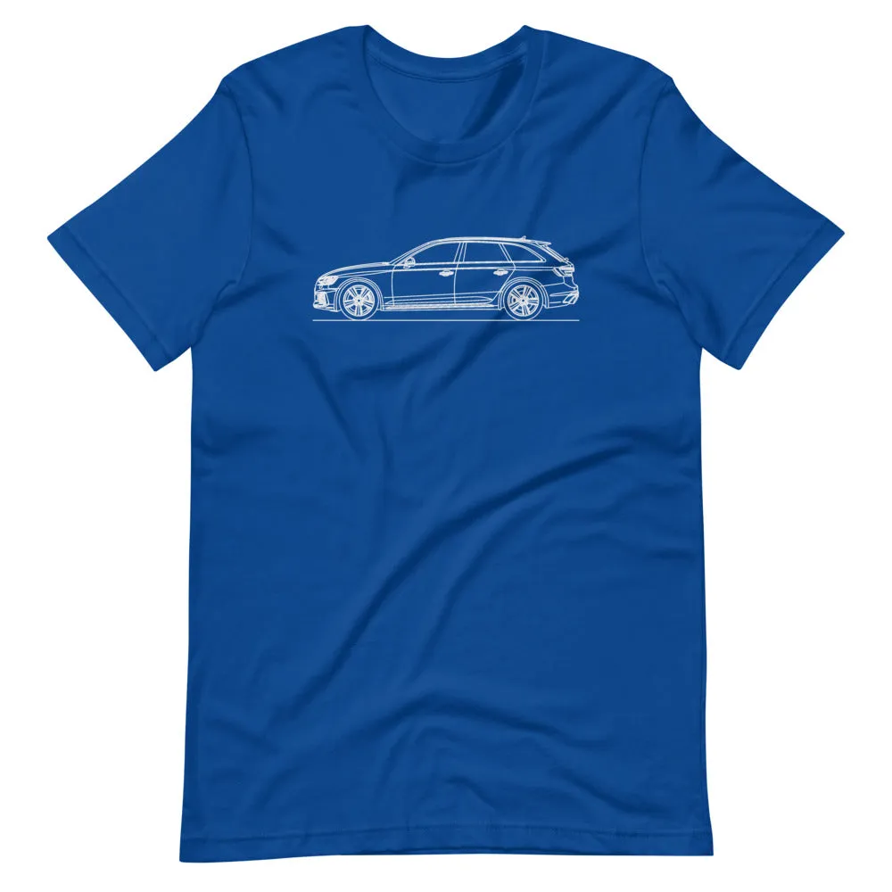 Audi B9 RS4 Avant silhouette T-shirt