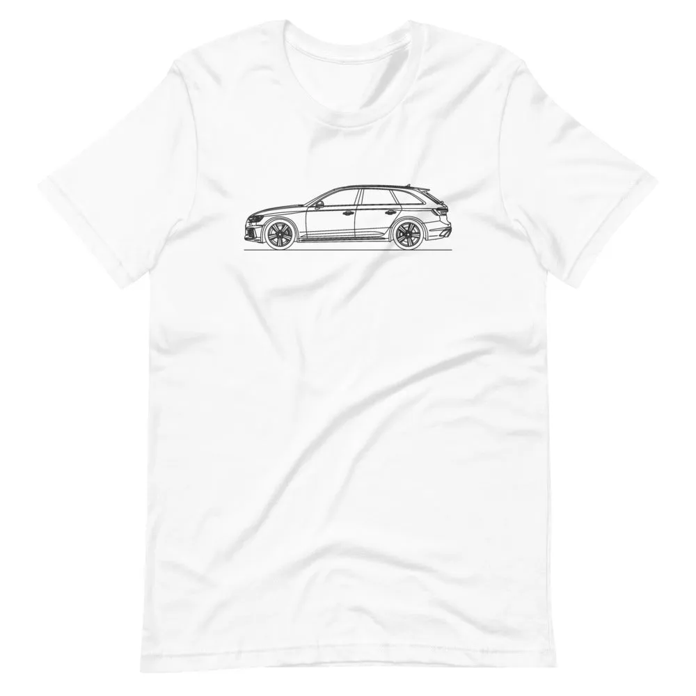 Audi B9 RS4 Avant silhouette T-shirt