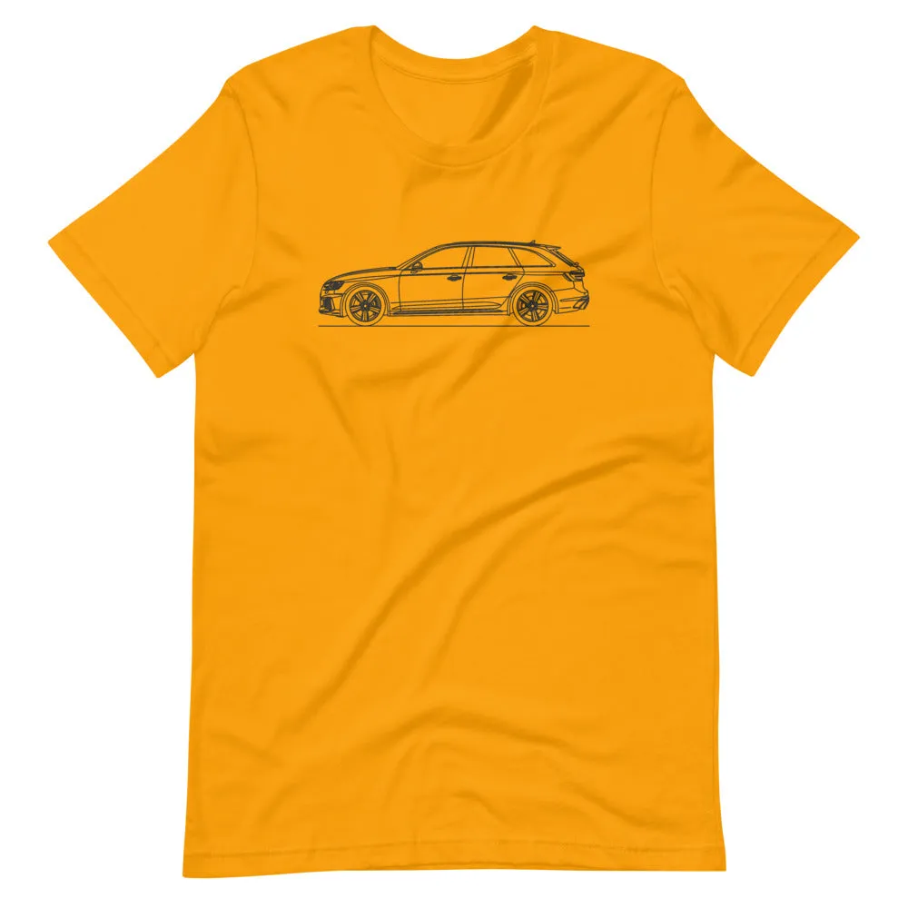 Audi B9 RS4 Avant silhouette T-shirt