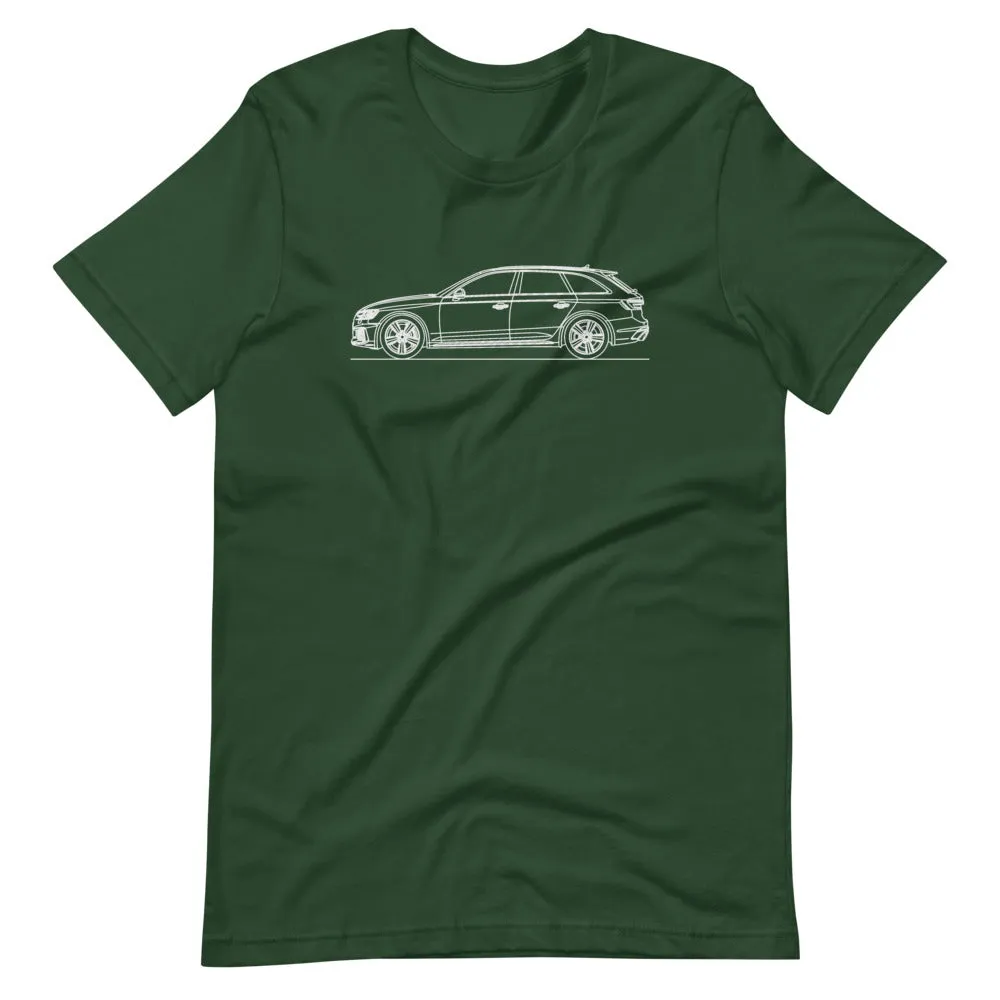 Audi B9 RS4 Avant silhouette T-shirt