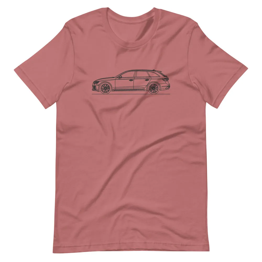 Audi B9 RS4 Avant silhouette T-shirt