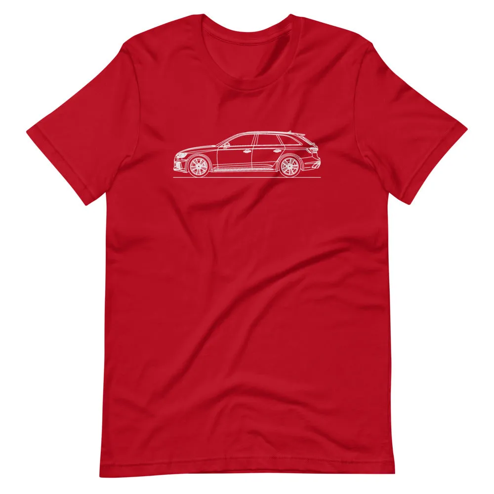 Audi B9 RS4 Avant silhouette T-shirt