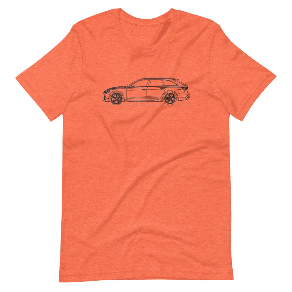 Audi C8 RS6 Avant silhouette T-shirt