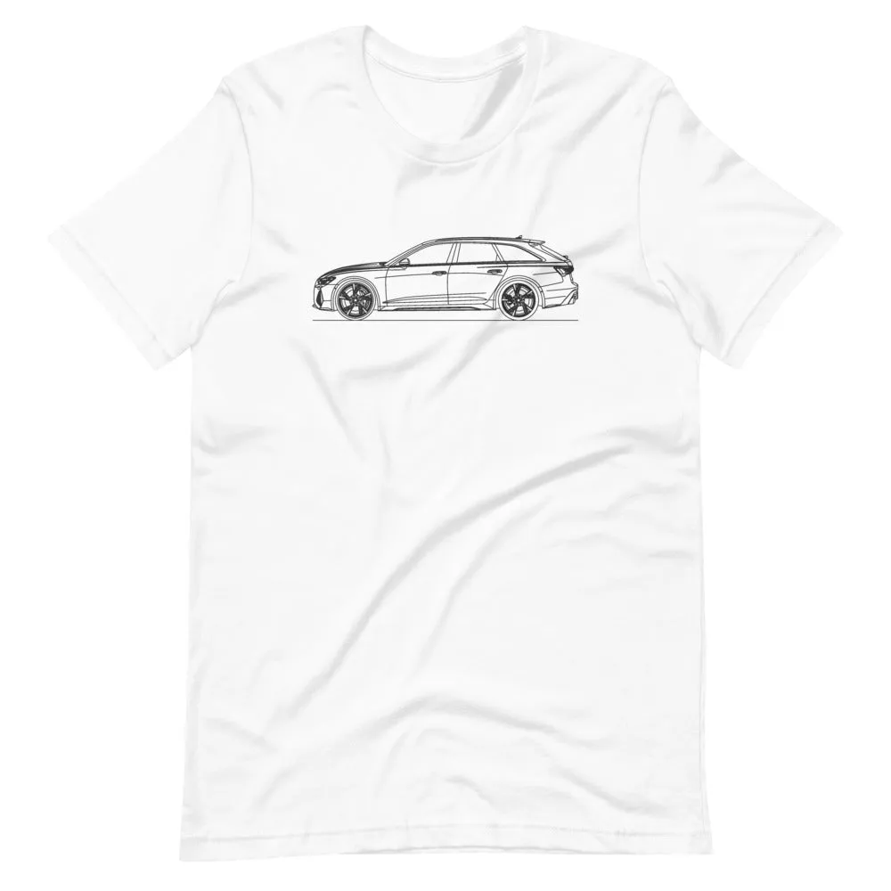 Audi C8 RS6 Avant silhouette T-shirt