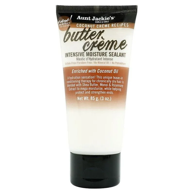 Aunt Jackie's Curls & Coils Coconut Creme Recipes Butter Creme Intensive Moisture Sealant 85g
