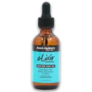Aunt Jackie's - Elixir Essentials Huile pour le cuir chevelu et cheveux "Hair and scalp oil" - 59ml