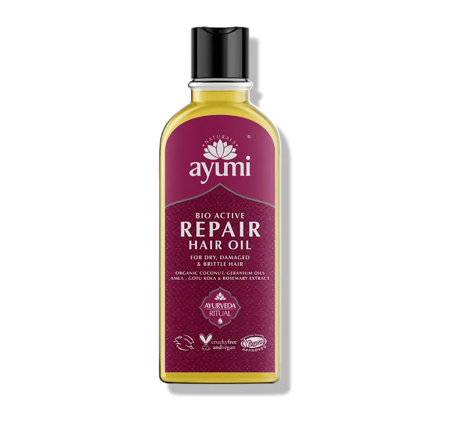 Ayumi - Huile capillaire bio "repair" - 150ml
