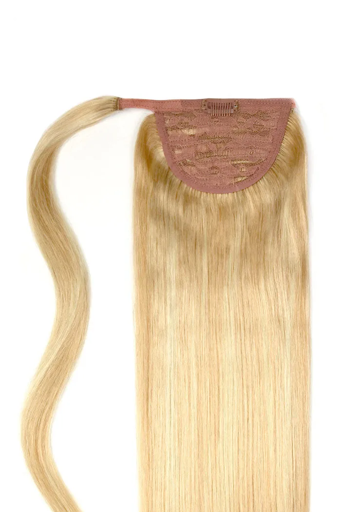 Barbie Blonde (#16/60) Straight Up Wrap Around Ponytail Extension
