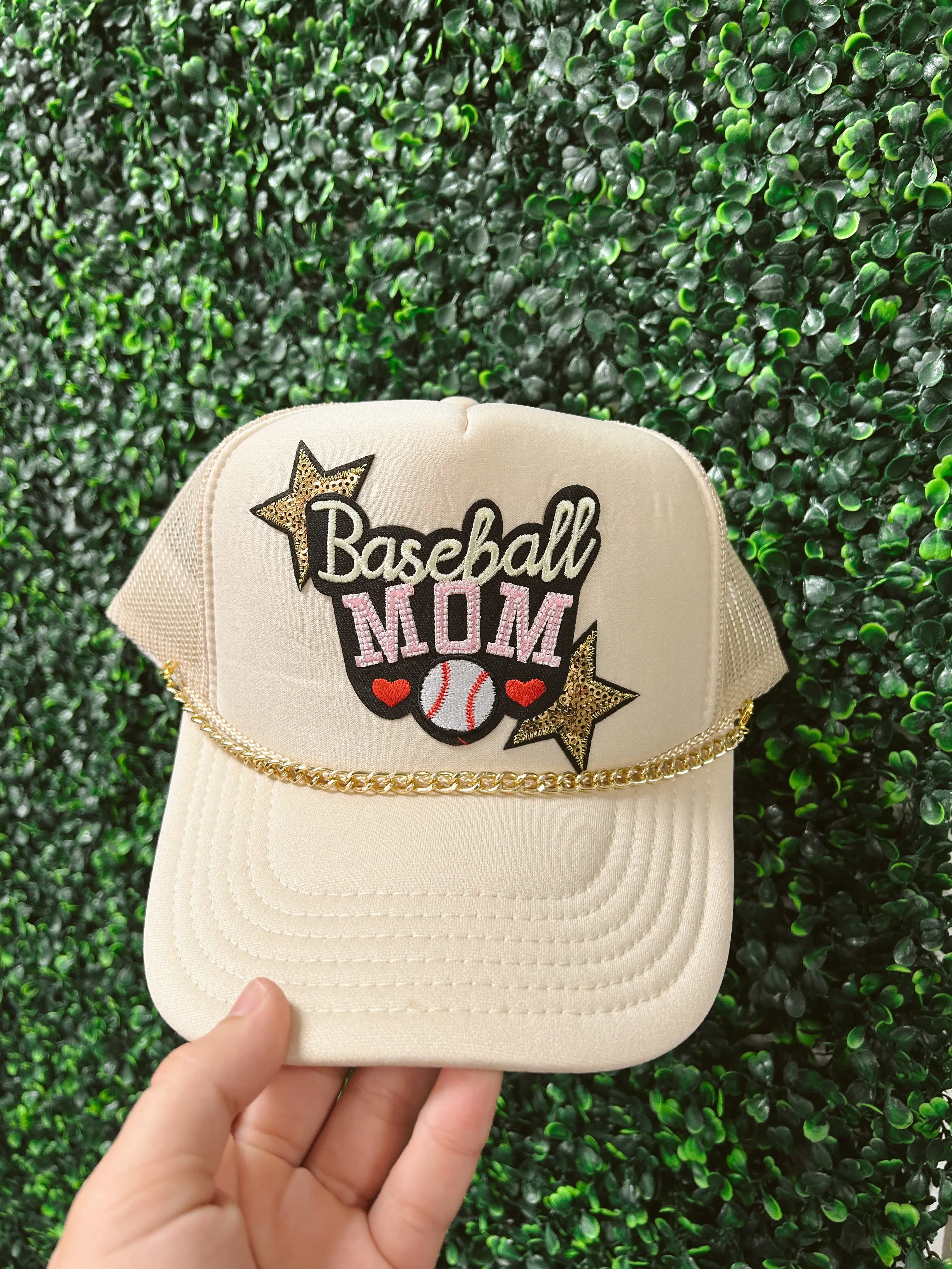 Baseball Mom Trucker Hat