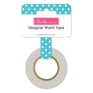 Bella Blvd - Just Because Collection - Coordinating - Washi Tape .625" - Ice Dots / BB2079