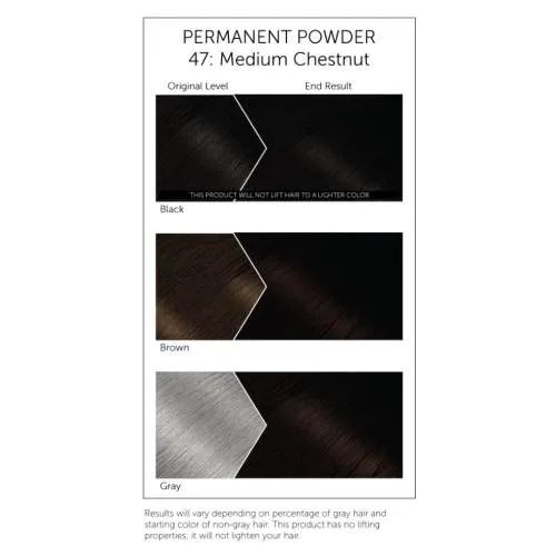Bigen© Permanent Powder Hair Color 47 Medium Chestnut