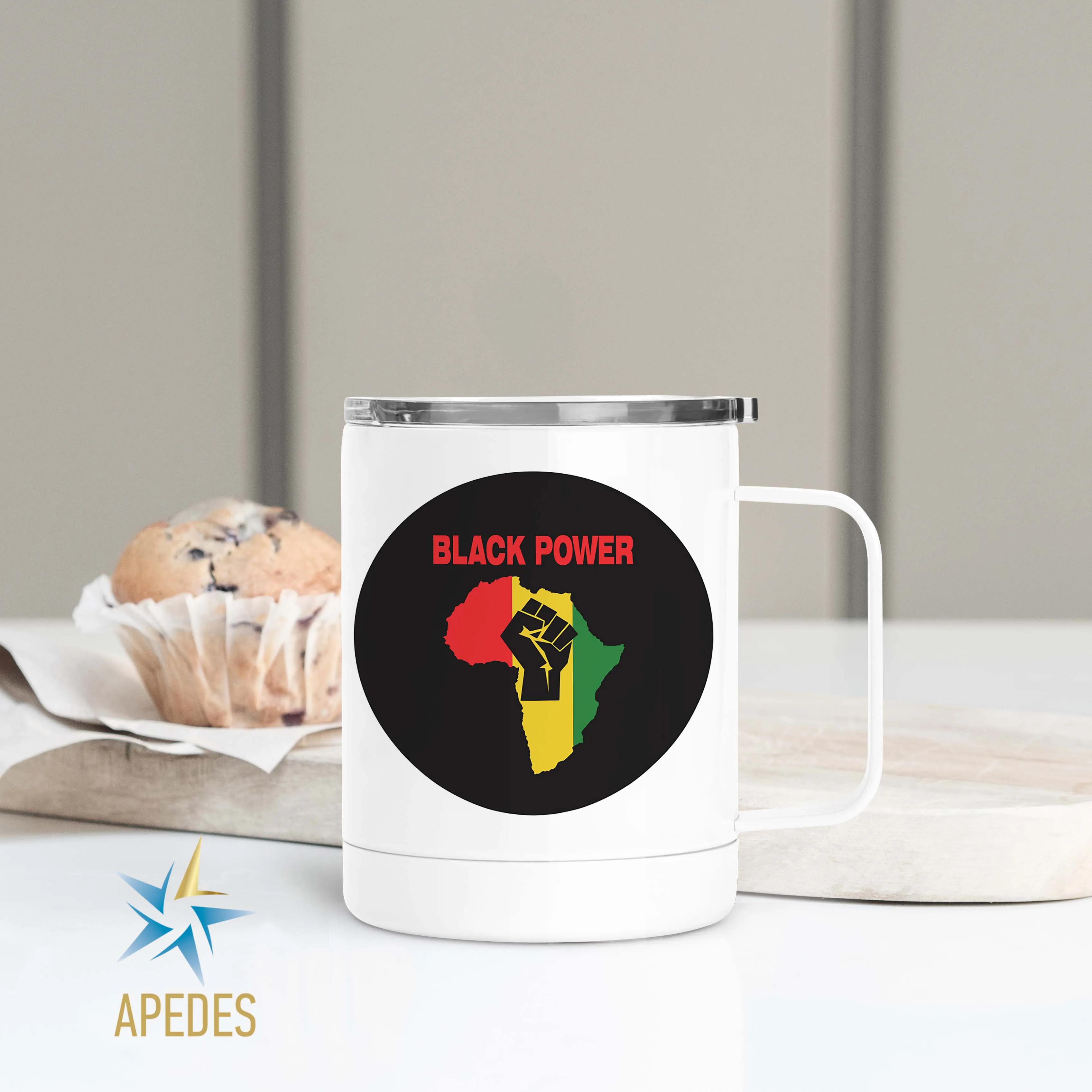 Black Lives Matter Stainless Steel Travel Mug 13 OZ