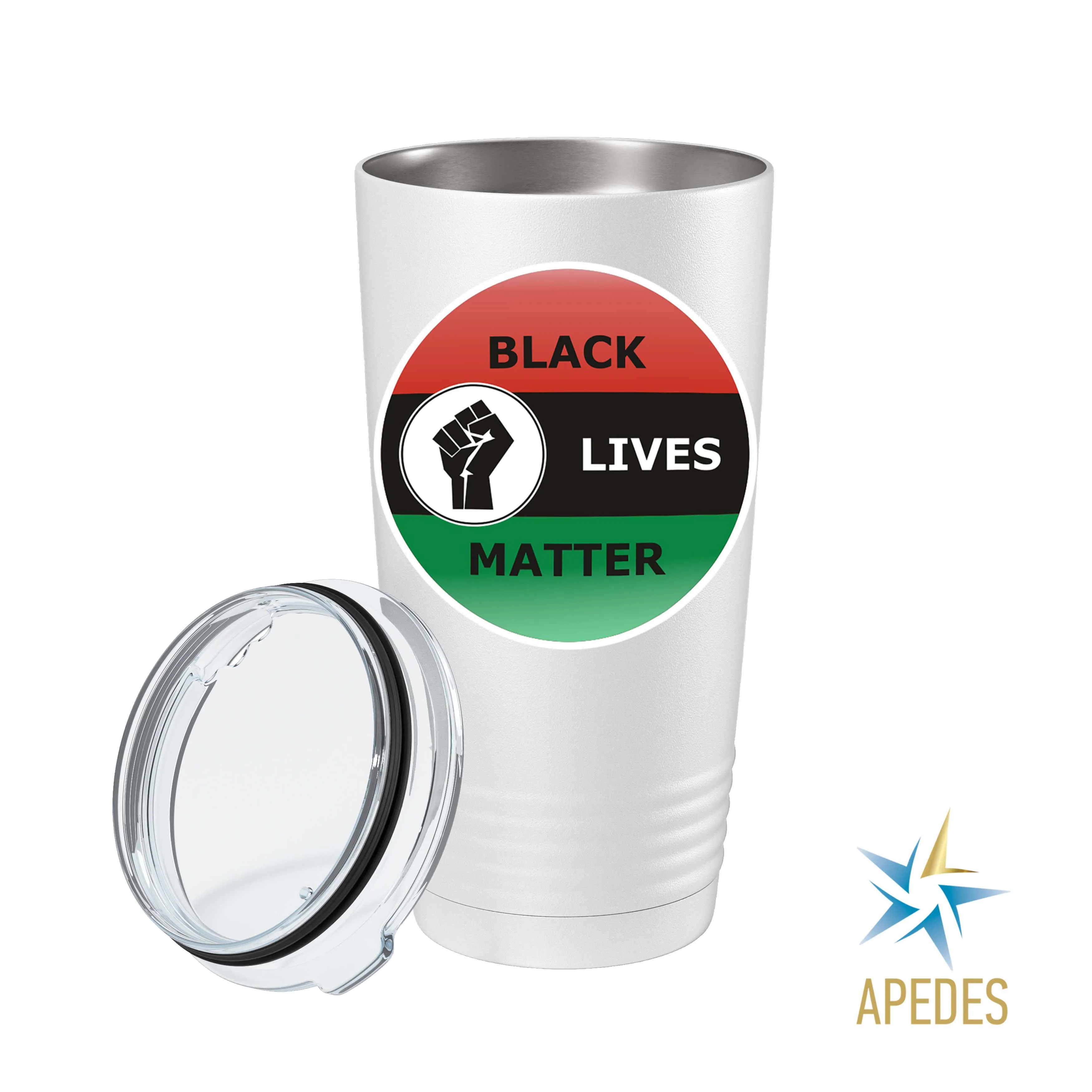 Black Lives Matter Stainless Steel Tumbler 20 OZ