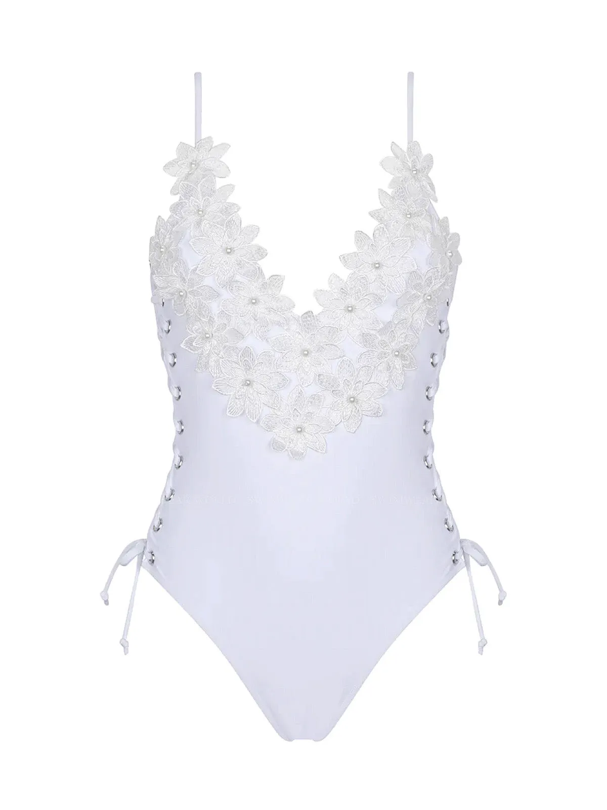 Blanca White One Piece ::RET