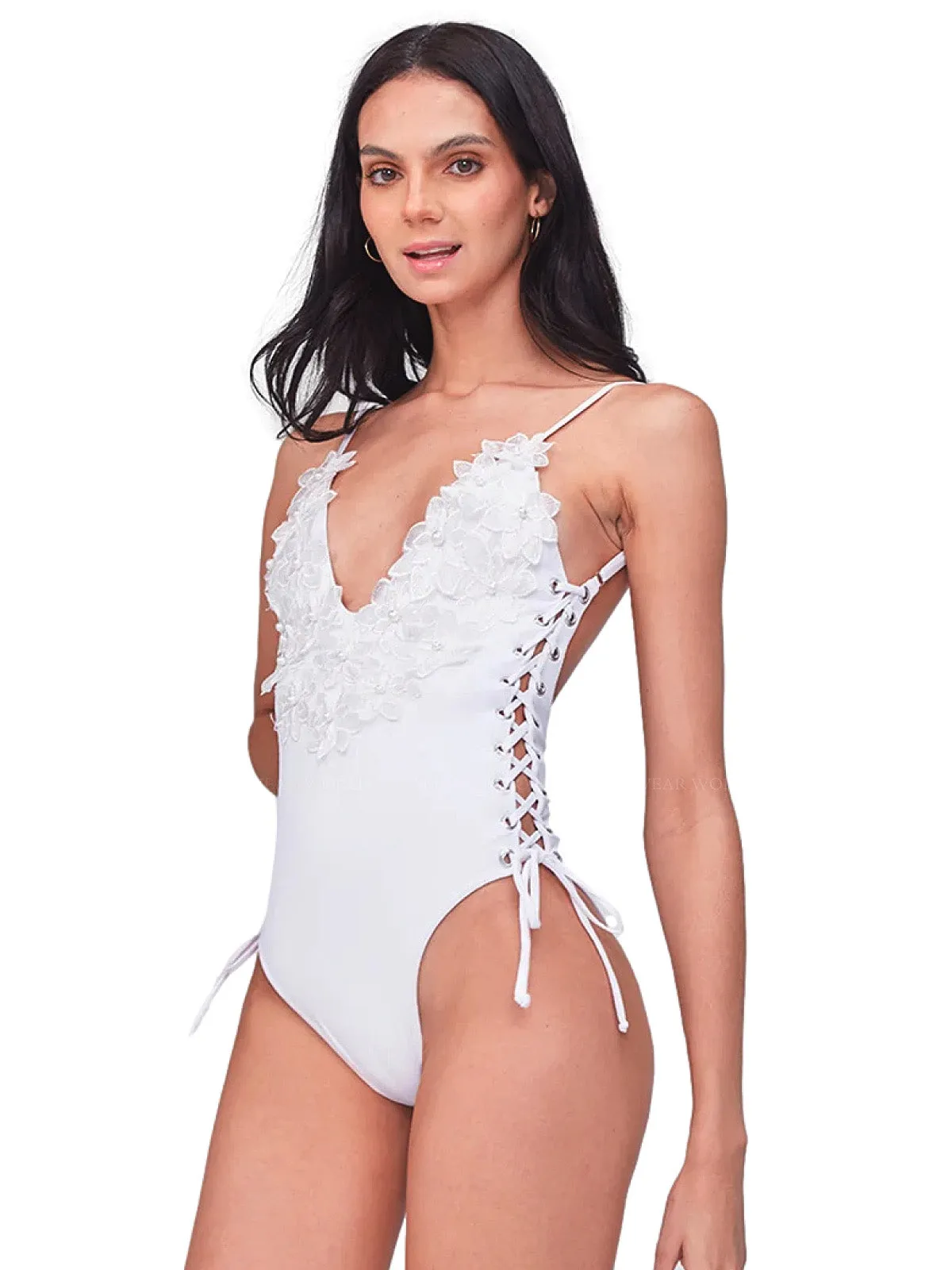 Blanca White One Piece ::RET