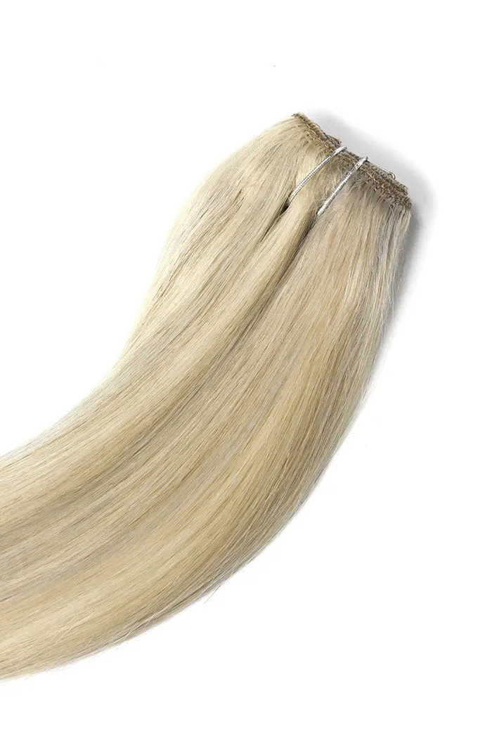 BlondeMe (#60/SS) Quad Weft Clip In One Piece Hair Extensions