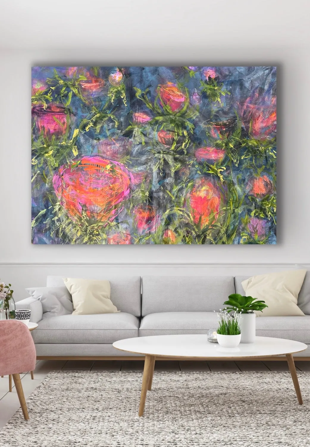 Blooms 48 x 72
