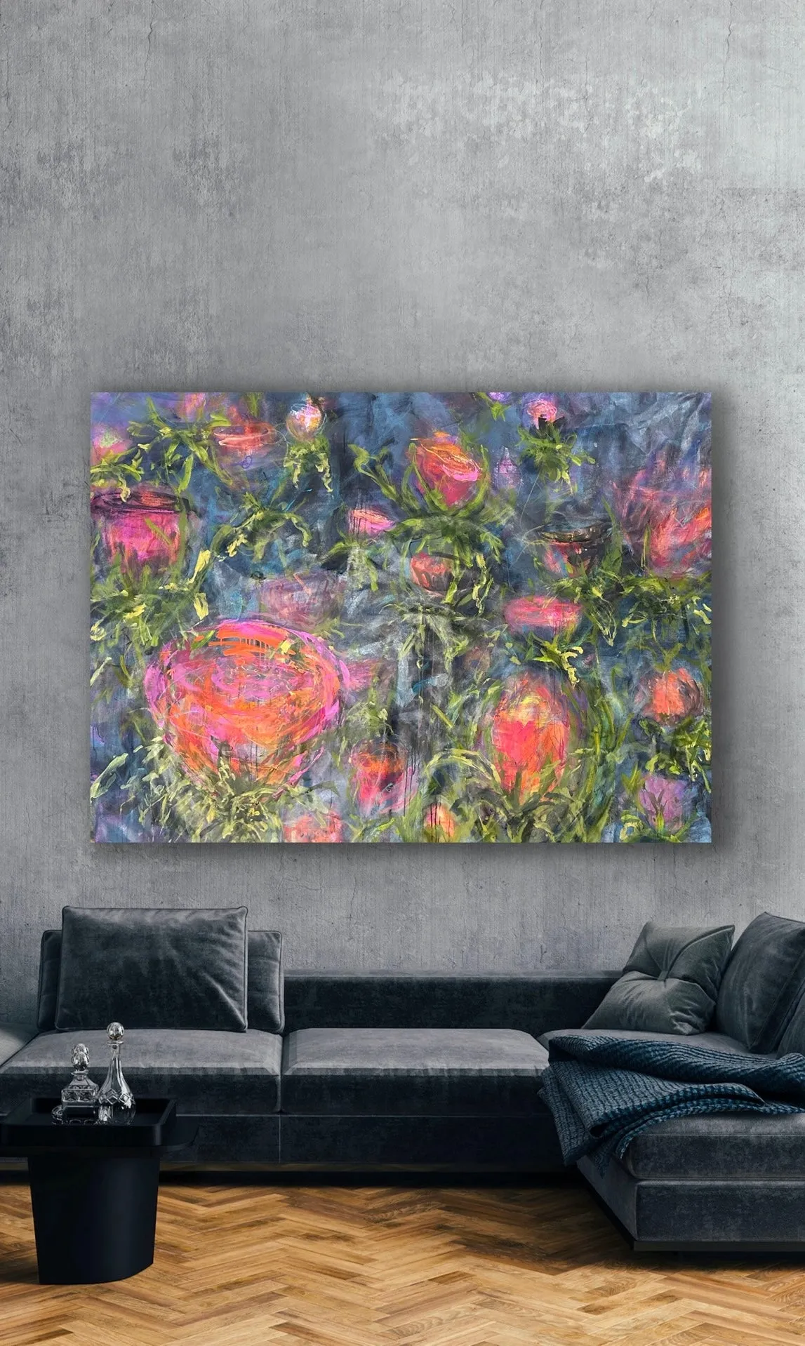 Blooms 48 x 72