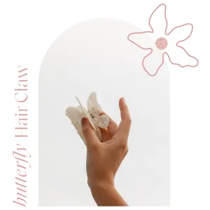 Butterfly Hair Claw