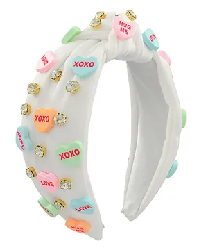 Candy Hearts Headband