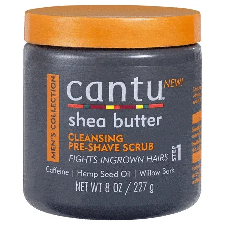 Cantu Men's Collection Cleansing Pre-Shave Scrub 227g