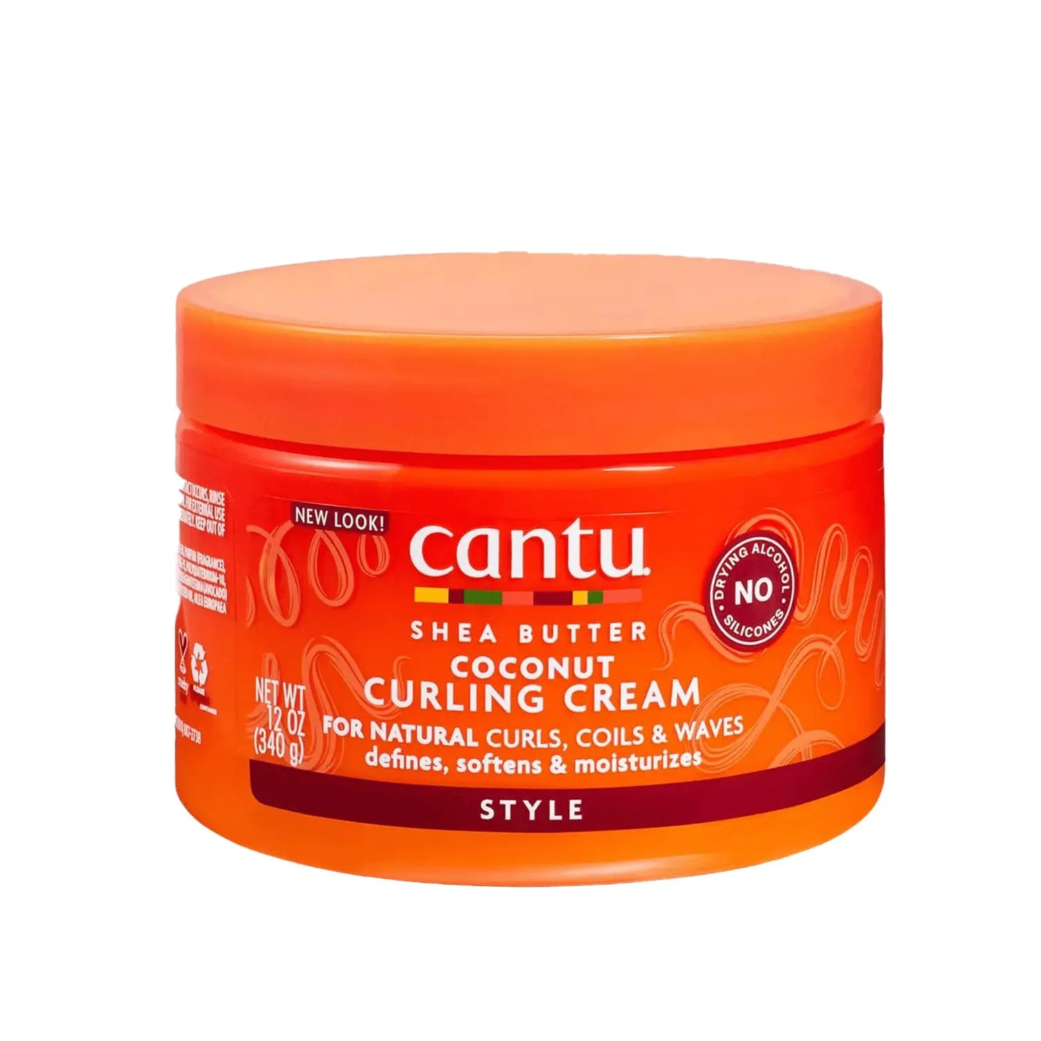 Cantu - Shea Butter - Crème boucles coco "curling" - 340g (new packaging)
