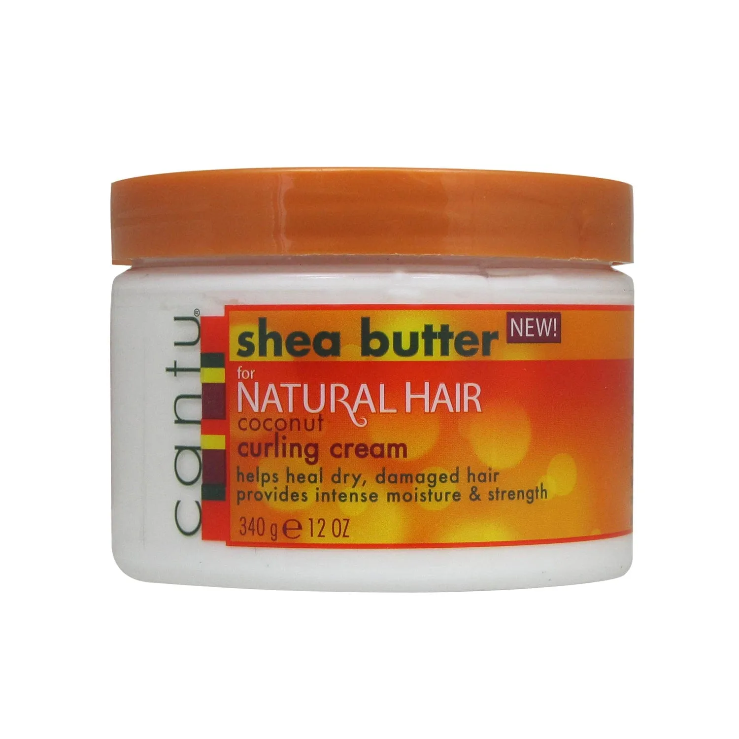 Cantu - Shea Butter - Crème boucles coco "curling" - 340g (new packaging)