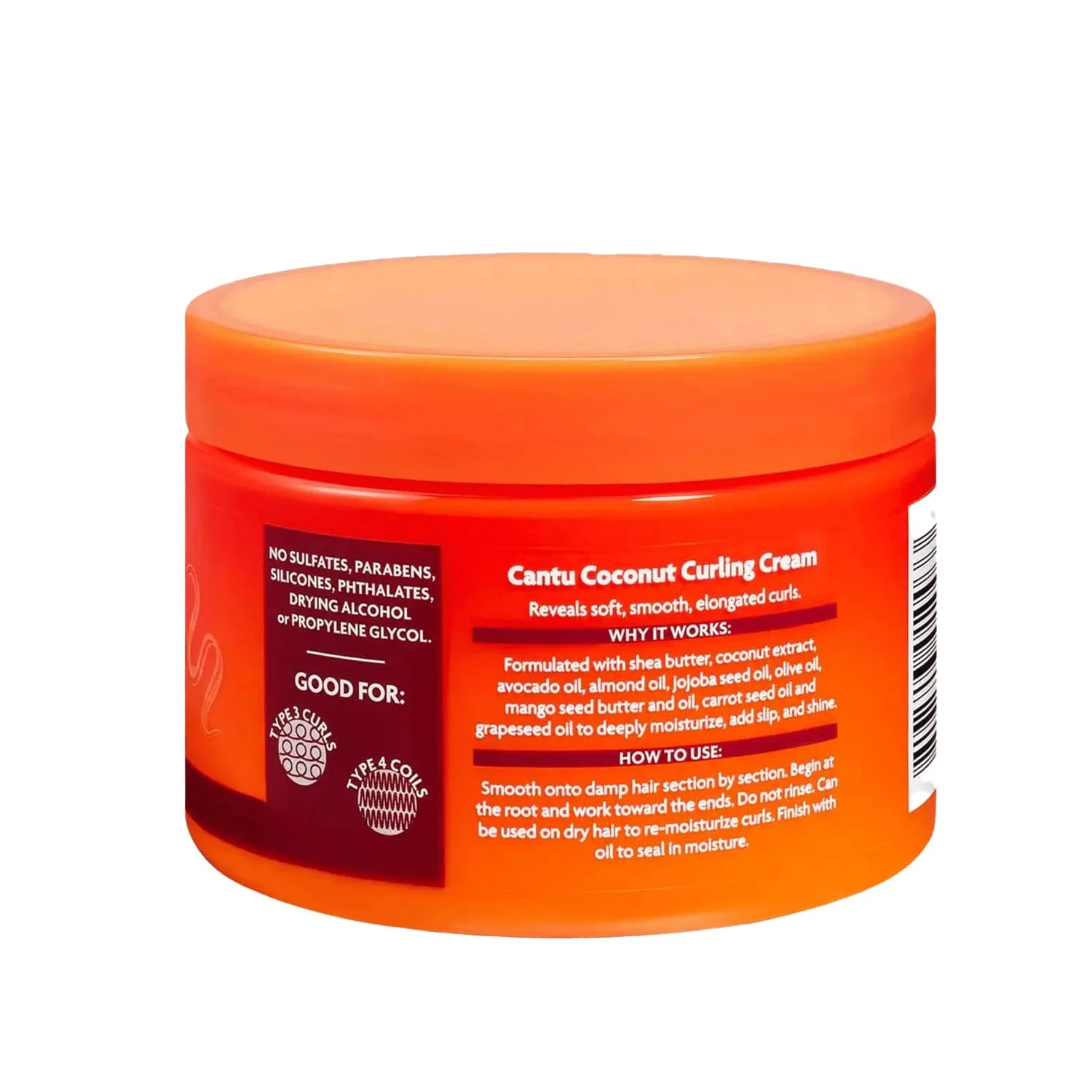 Cantu - Shea Butter - Crème boucles coco "curling" - 340g (new packaging)