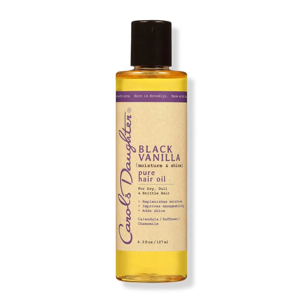 Carol's Daughter - Huile à la vanille noire - 127ml ( Cheveux secs et abîmés)