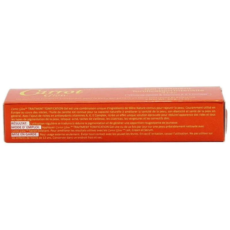 Carrot Glow Intense Toning Treatment Gel with Carrot Oil & Vitamin A,K,E Complex 30g