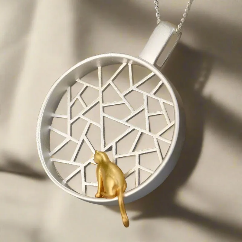Cat on the Window Pendant