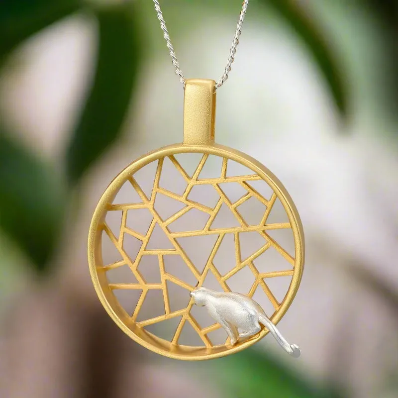Cat on the Window Pendant
