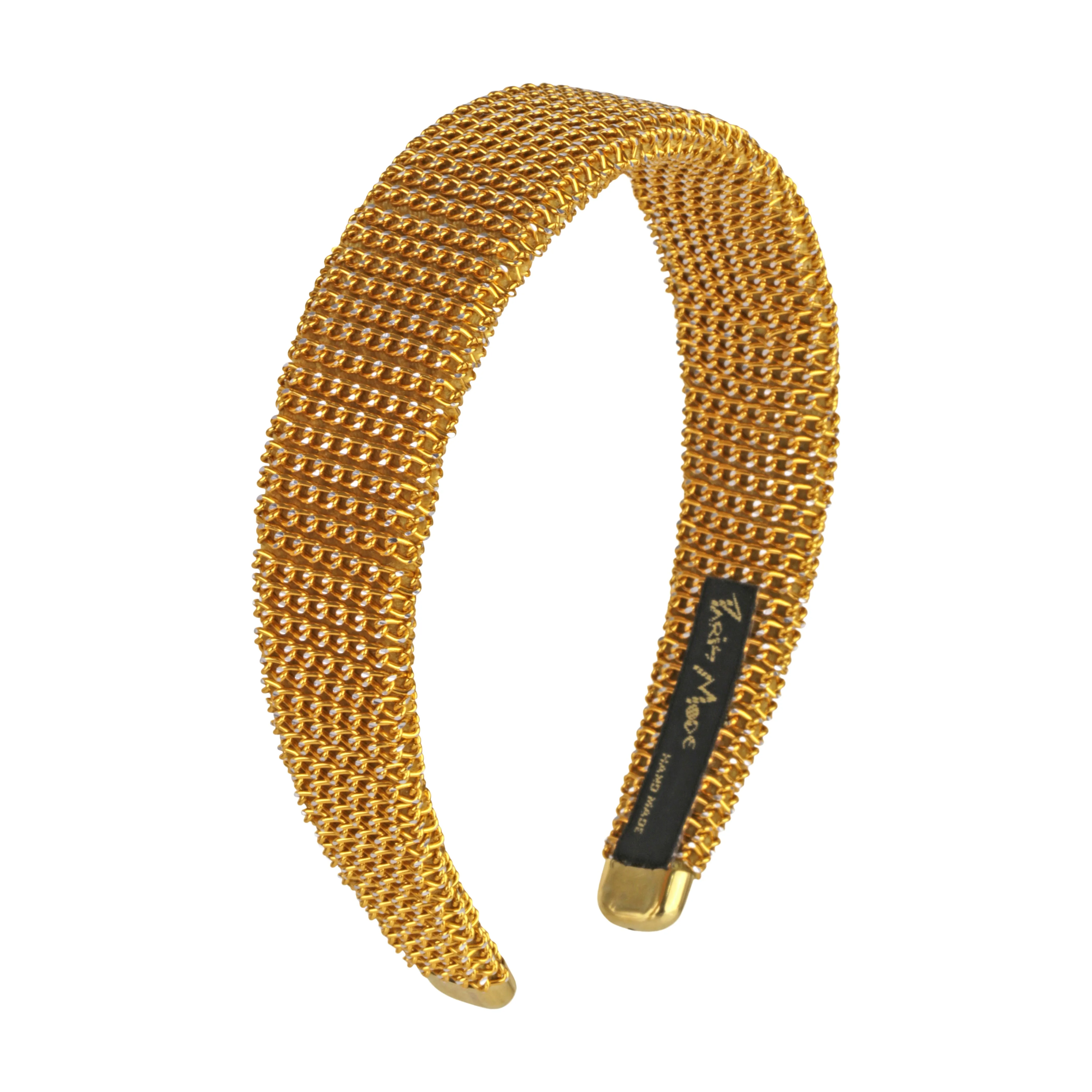 Chain Full Embellished 3 cm Flat Headband