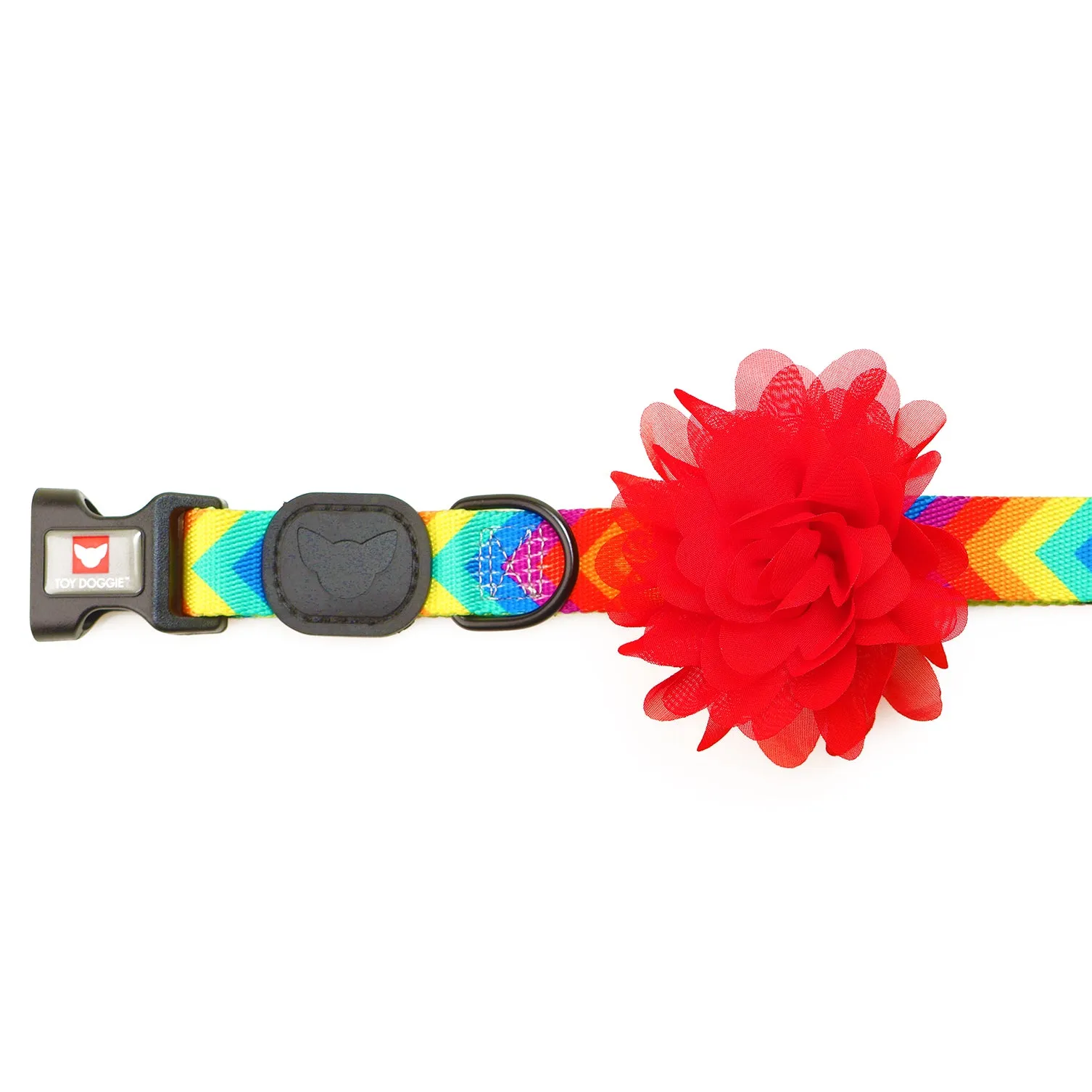 Cherry Crimson Dog Flower Accessory