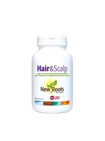 ***Cheveux sain - Hair & Scalp - 60 gélules - New Roots