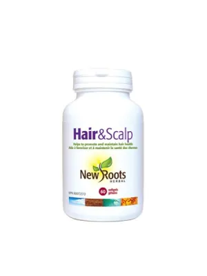 ***Cheveux sain - Hair & Scalp - 60 gélules - New Roots