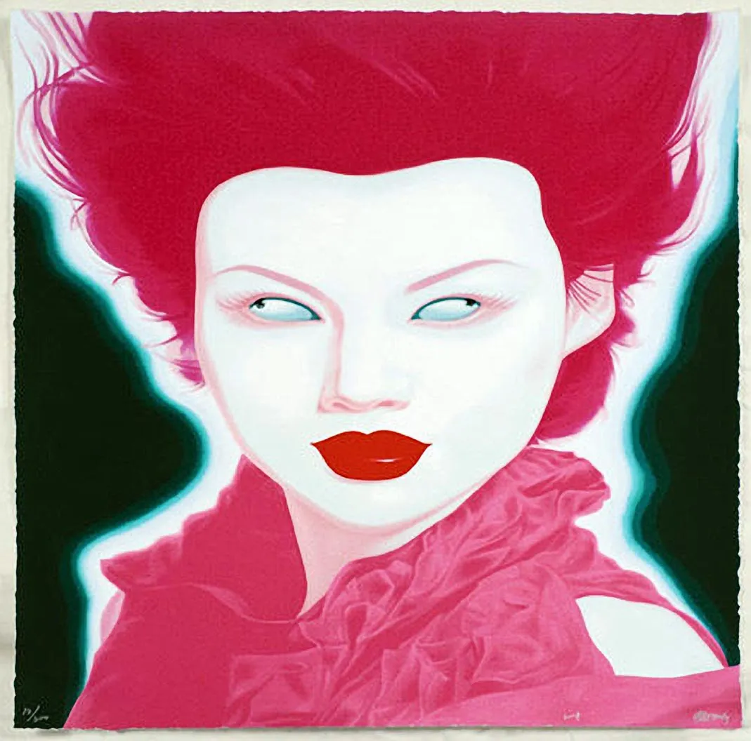 Chinese Portrait series #38  by Feng Zhengjie
