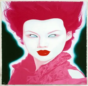 Chinese Portrait series #38  by Feng Zhengjie
