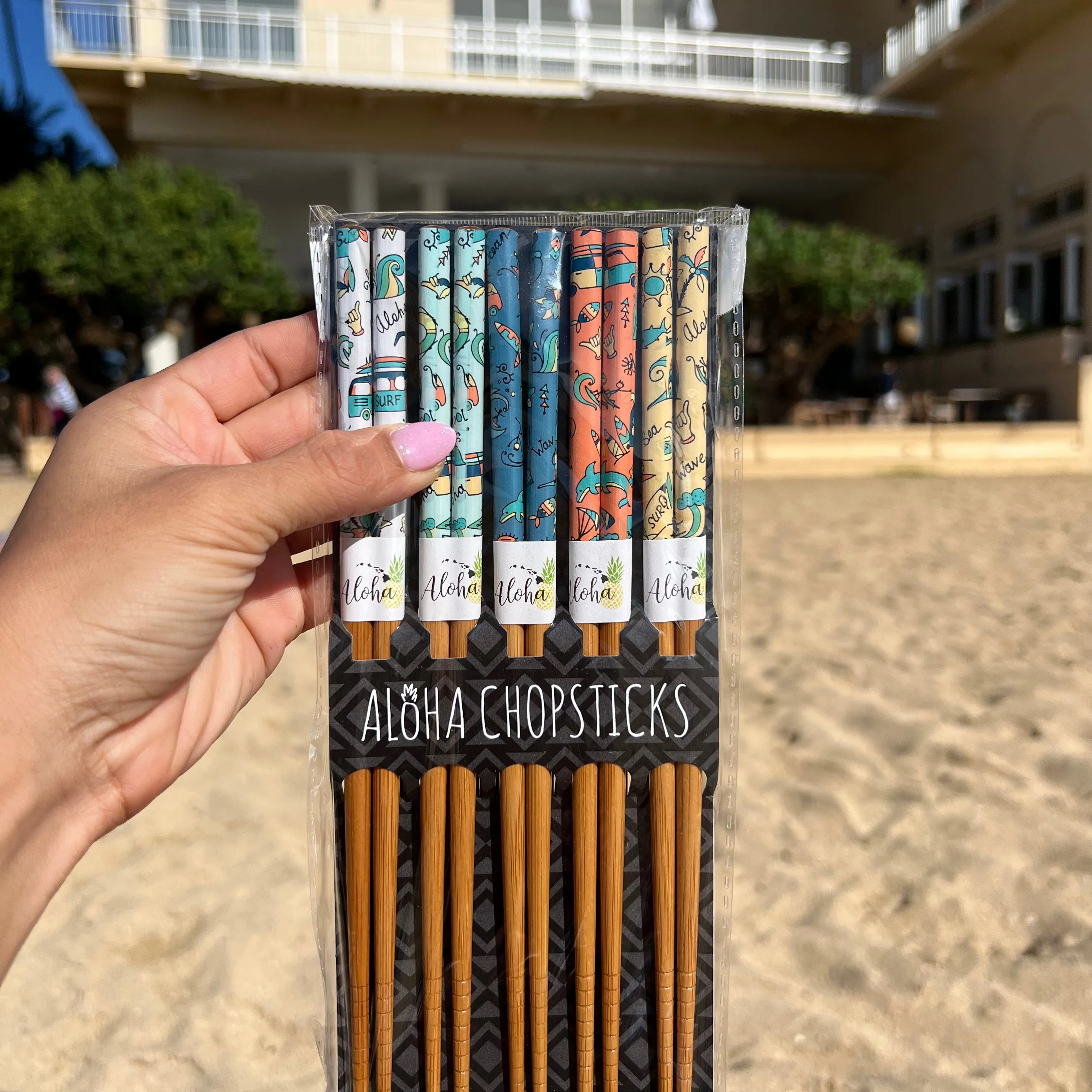 Chopsticks "Surfs Up Print"