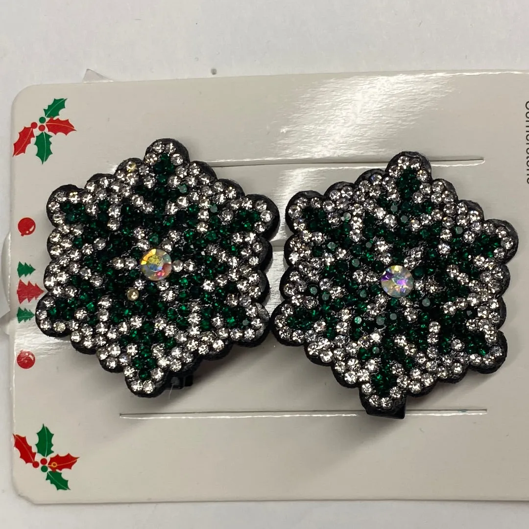 CHRISTMAS HAIR PENS | HAIRPINS