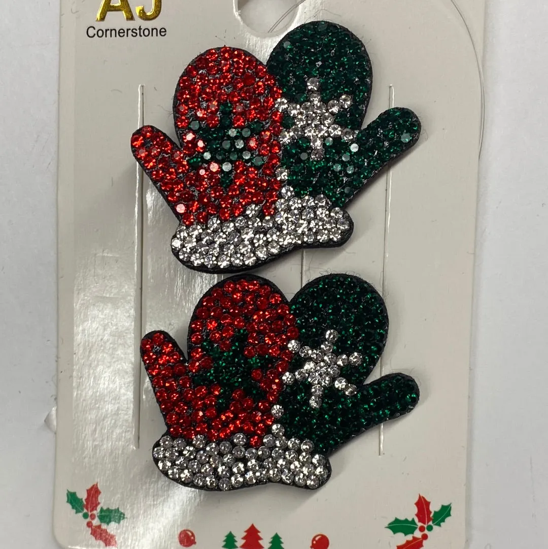 CHRISTMAS HAIR PENS | HAIRPINS