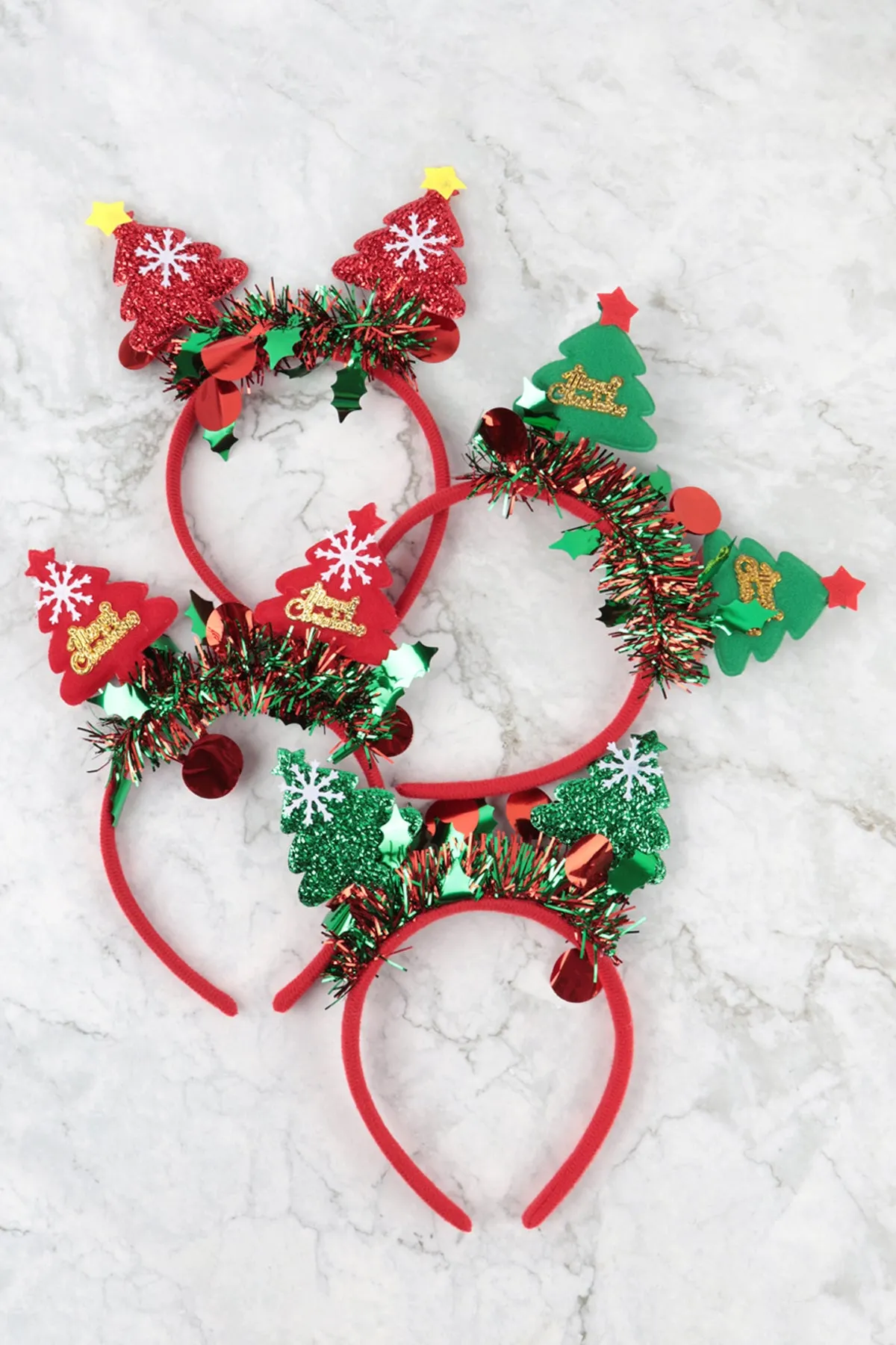 CHRISTMAS TREE HEADBAND HAIR ACCESSORIES