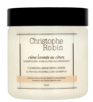Christophe Robin - Crème Lavante Au Citron - Soin Lavant Culte, 3-En-1 Pour Cheveux Colorés, Méchés Ou Sensibilisés