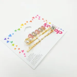 Claire's Ramadan Pink Clips & Grips