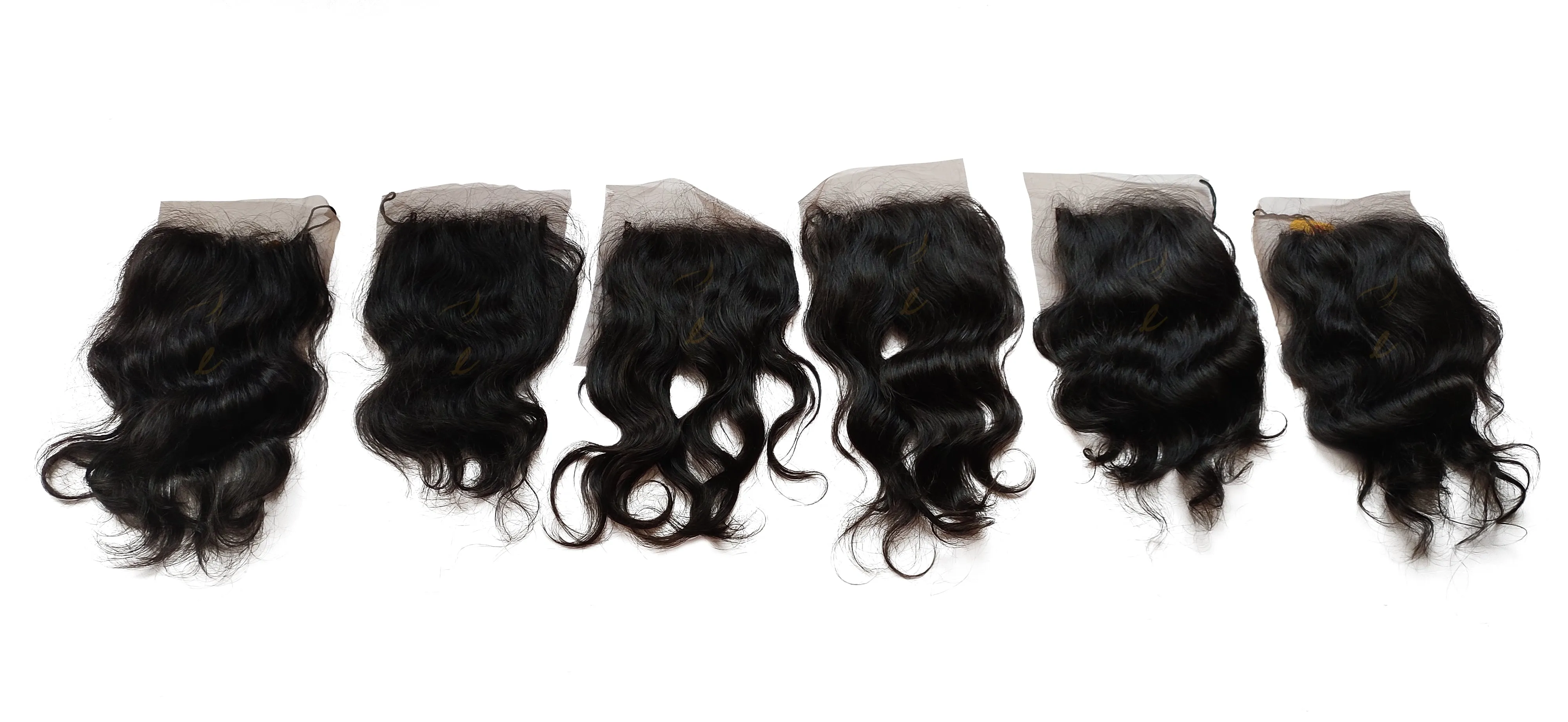 Closure 5 X 5 Swiss Lace - Natural Straight